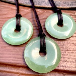 EE Scalar Charged Medallion Aventurine
