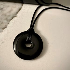 EE Scalar Charged Medallion Black Obsidian