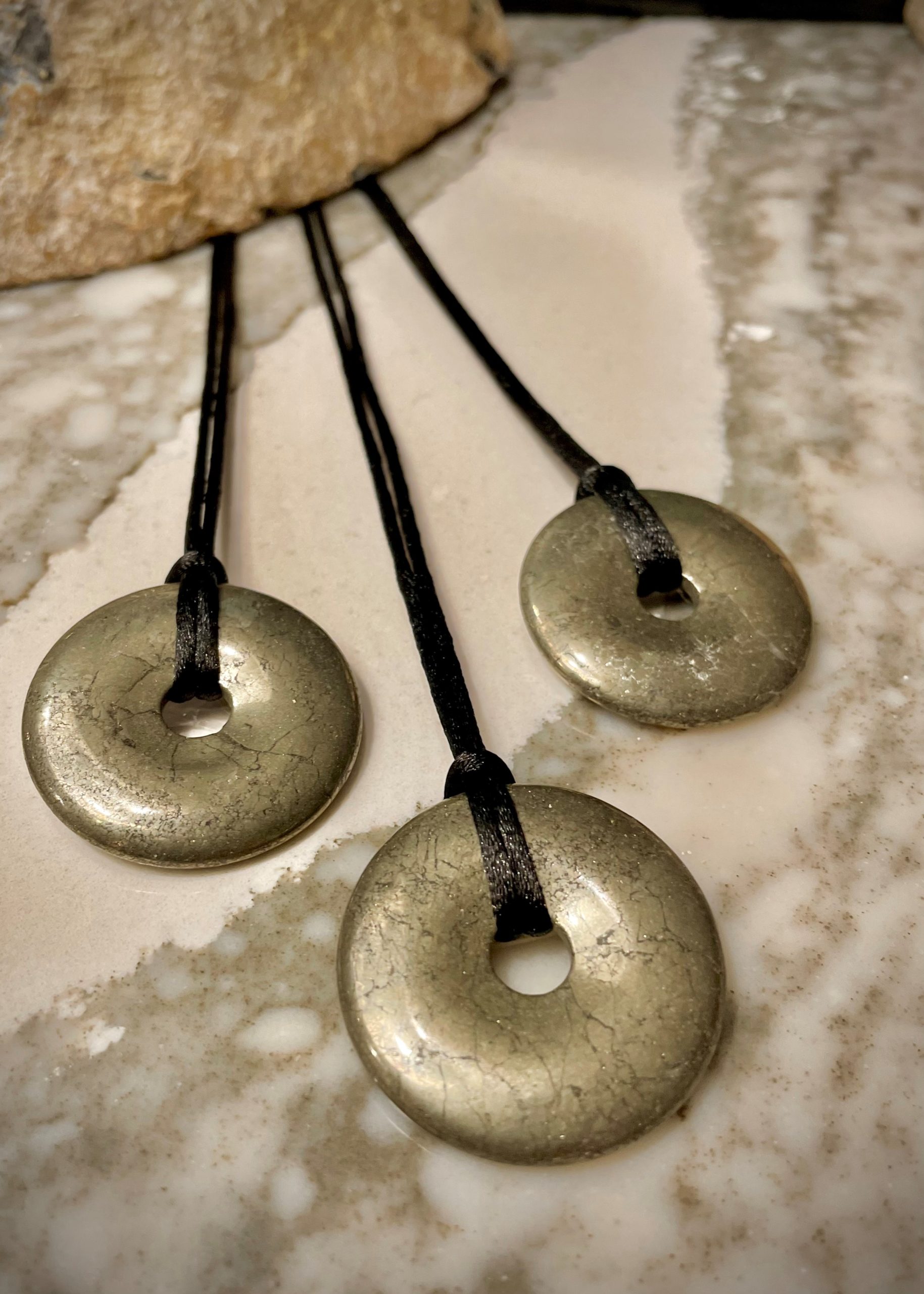 EE Scalar Charged Medallion Pyrite