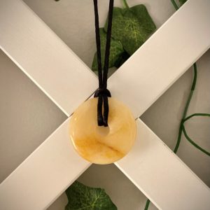 EE Scalar Charged Medallion Yellow Jade