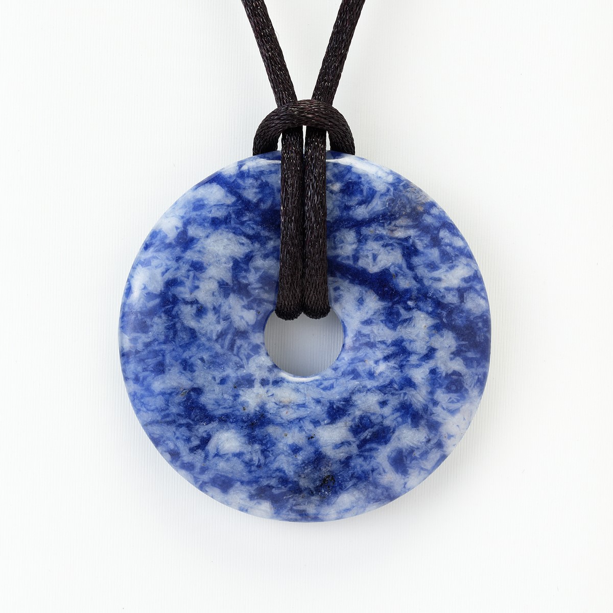 EE Scalar Charged Medallion Blue Spot Jasper