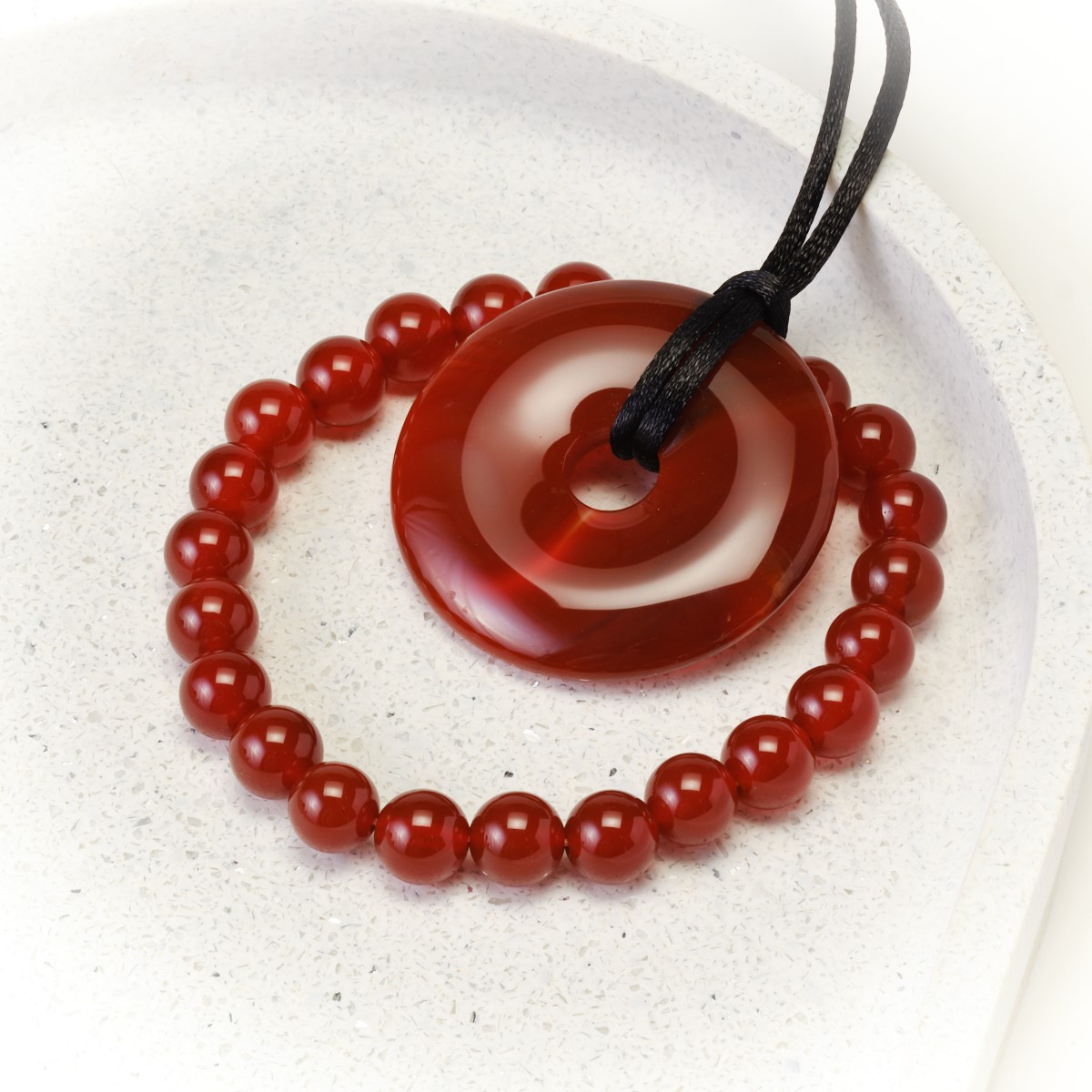 EE Scalar Charged Bracelet - Carnelian - Image 4