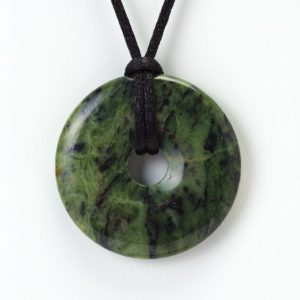 EE Scalar Charged Medallion Dendritic Jade