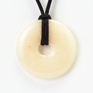 EE Scalar Charged Medallion Ivory Jade