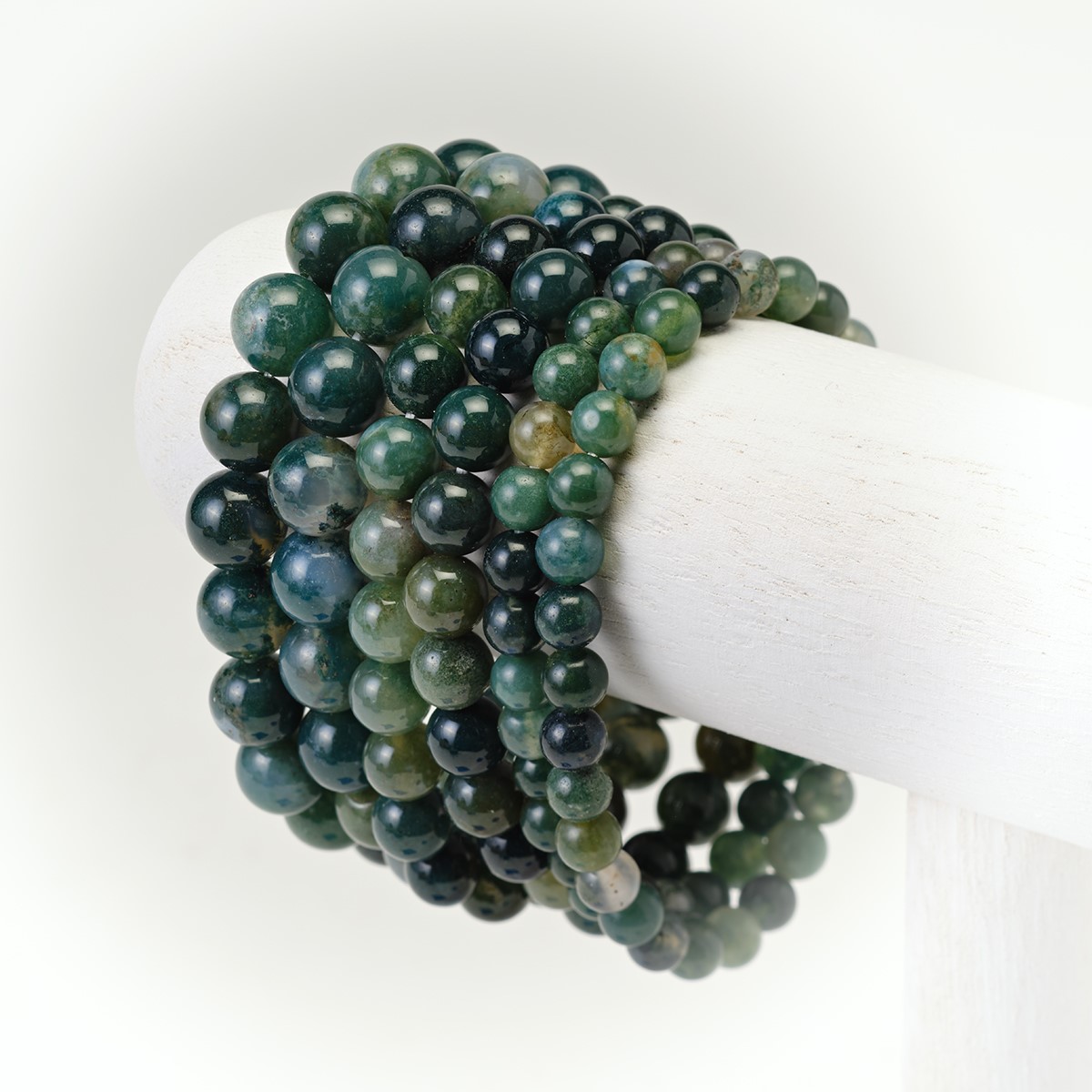 EE Scalar Charged Bracelet - Moss Agate - Image 2