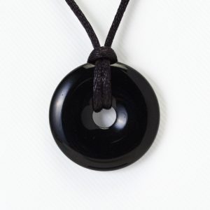 EE Scalar Charged Medallion Black Obsidian Mini