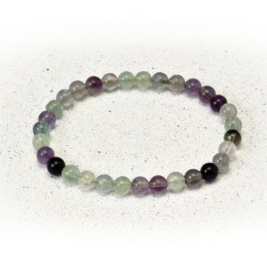EE Scalar Charged Bracelet - Rainbow Fluorite