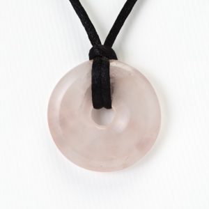 EE Scalar Charged Medallion Rose Quartz Mini
