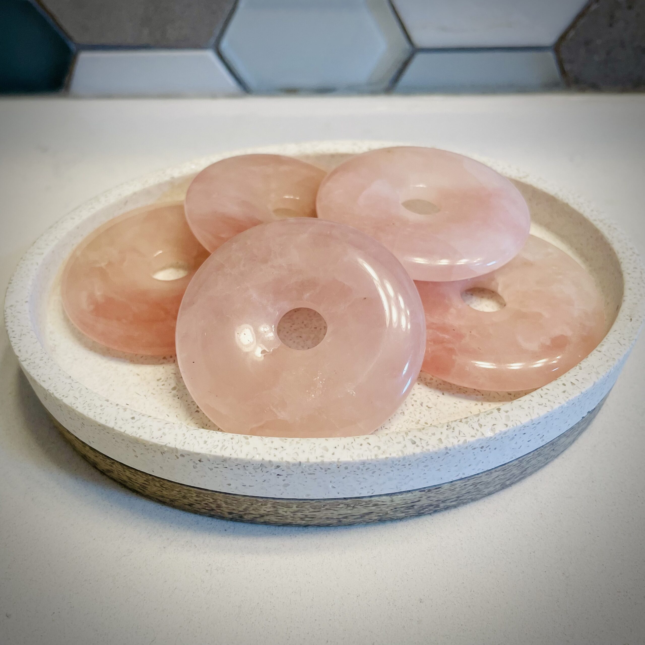 EE Scalar Charged Sleep Stones Rose Quartz