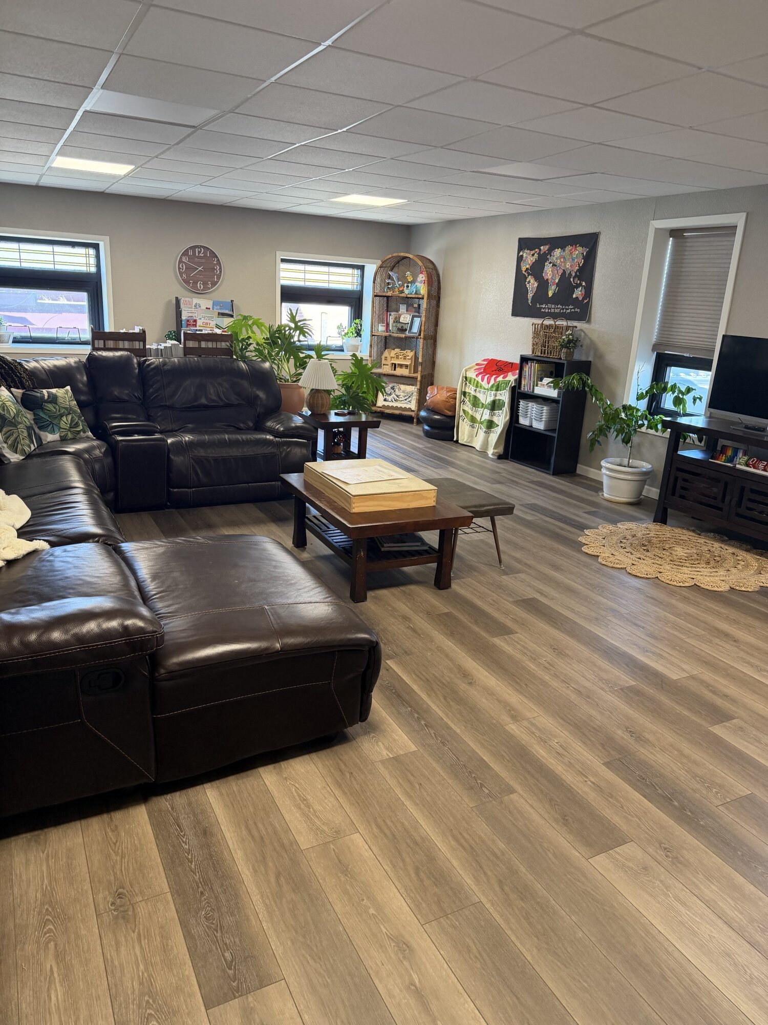 Therapy room at Wholeness Healing Center in Albion NE
