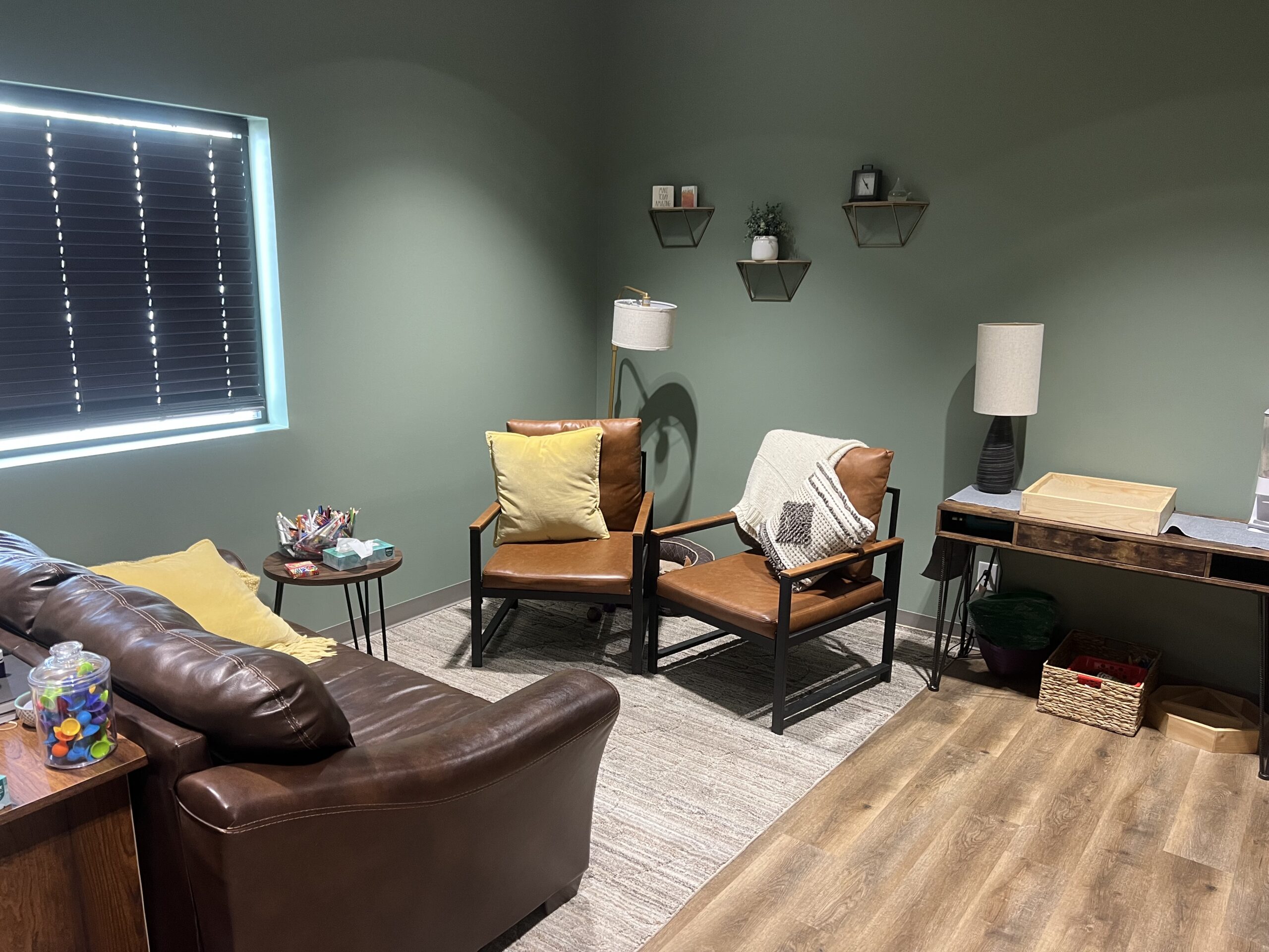Waiting area at Wholeness Healing Center Ord Nebraska