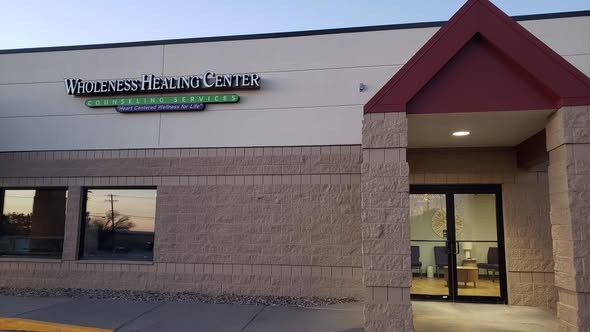 Exterior of Wholeness Healing Center office in Kearney, Nebraska