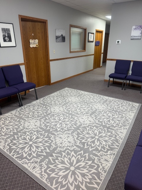 Interior view of Wholeness Healing Center Broken Bow Nebraska office